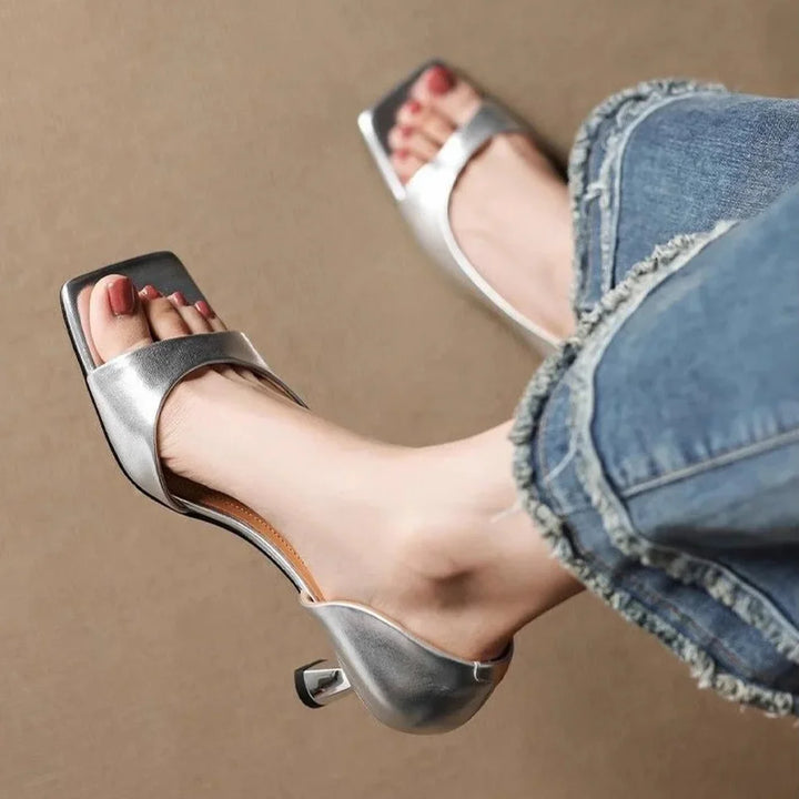 Vasanti Leather Heels