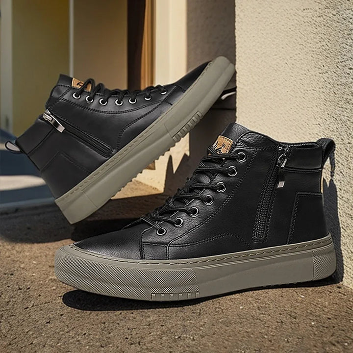 Brunello Leather Sneakers