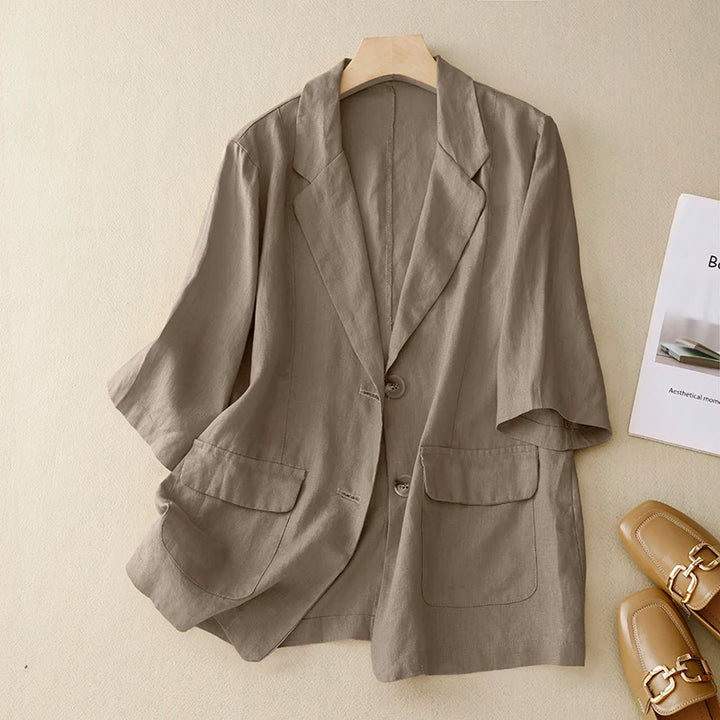 Hadley Linen Blend Blazer