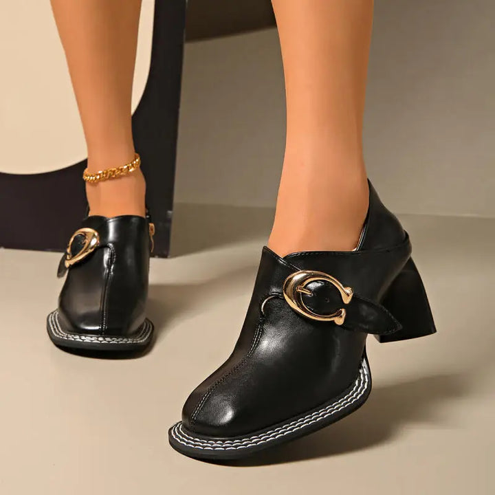 Velora Supportive Buckle Pumps