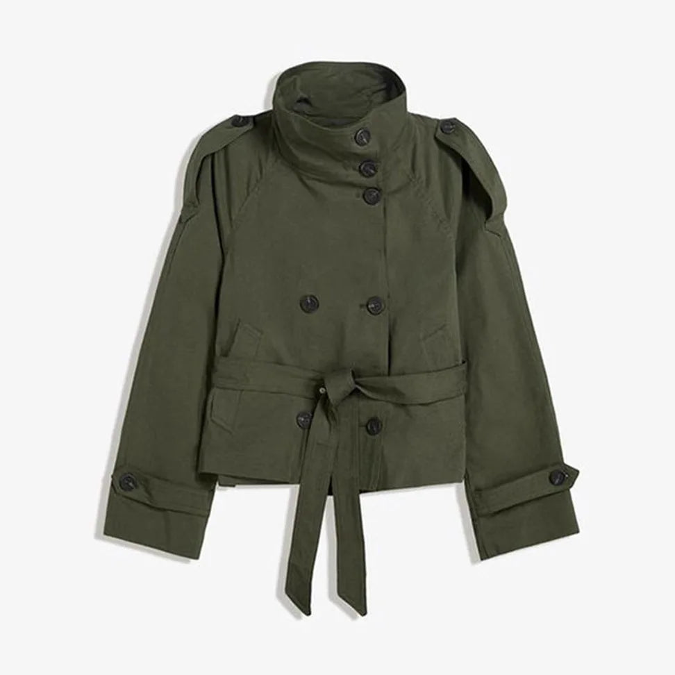 Audrey Short Trench Jacket