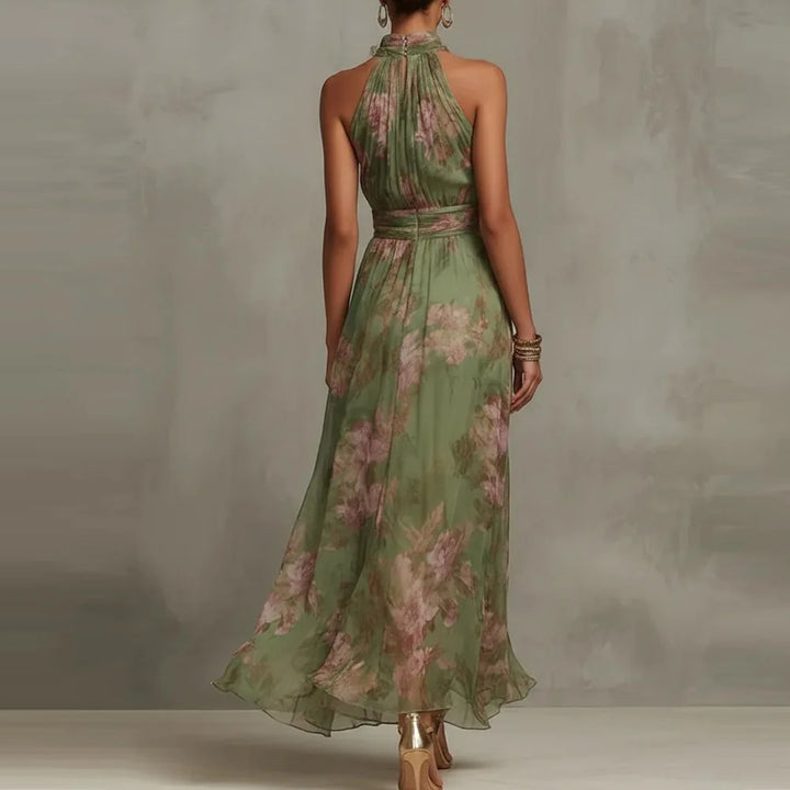Natalie Floral Maxi Wedding Guest Dress