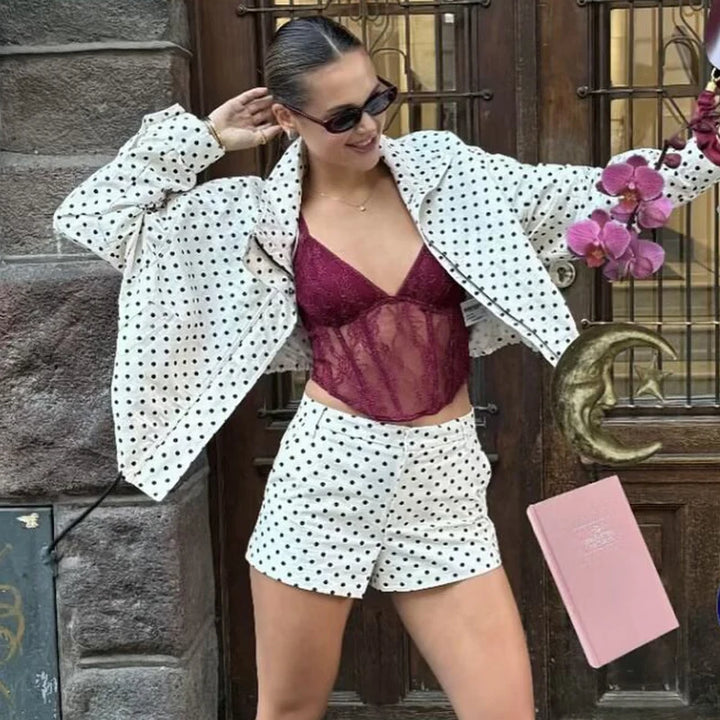 Marlena Cropped Bomber Jacket