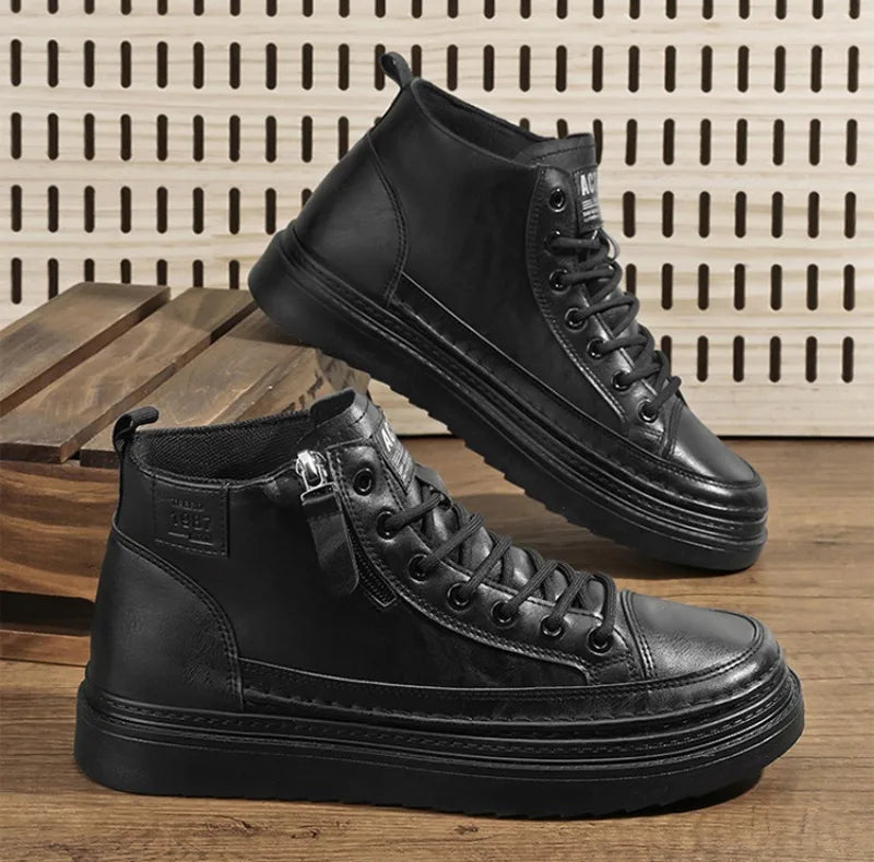 Gladiator Leather Sneakers
