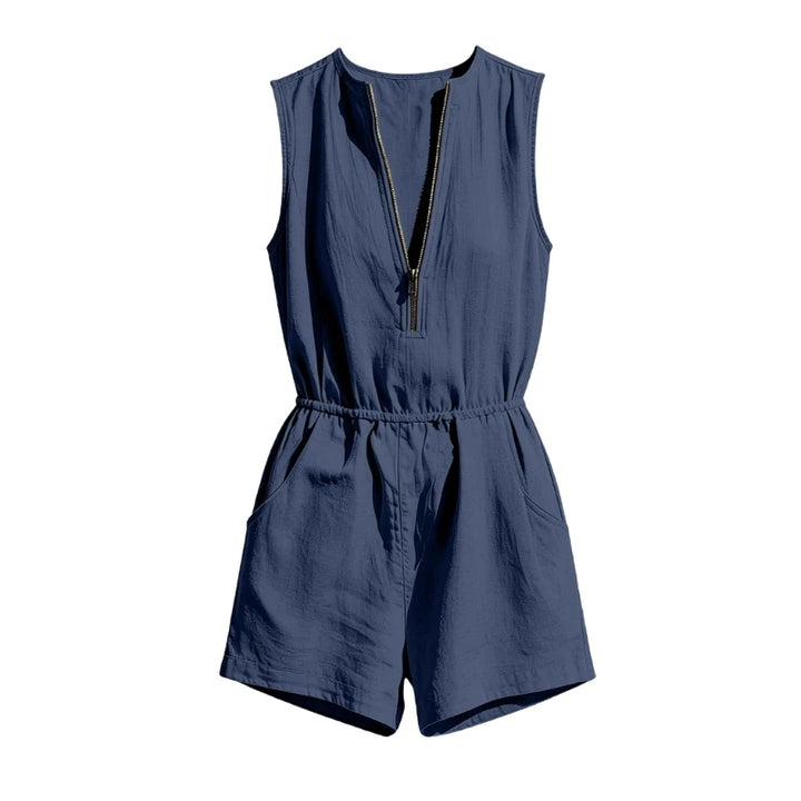 Bailey Relaxed Zip Front Romper