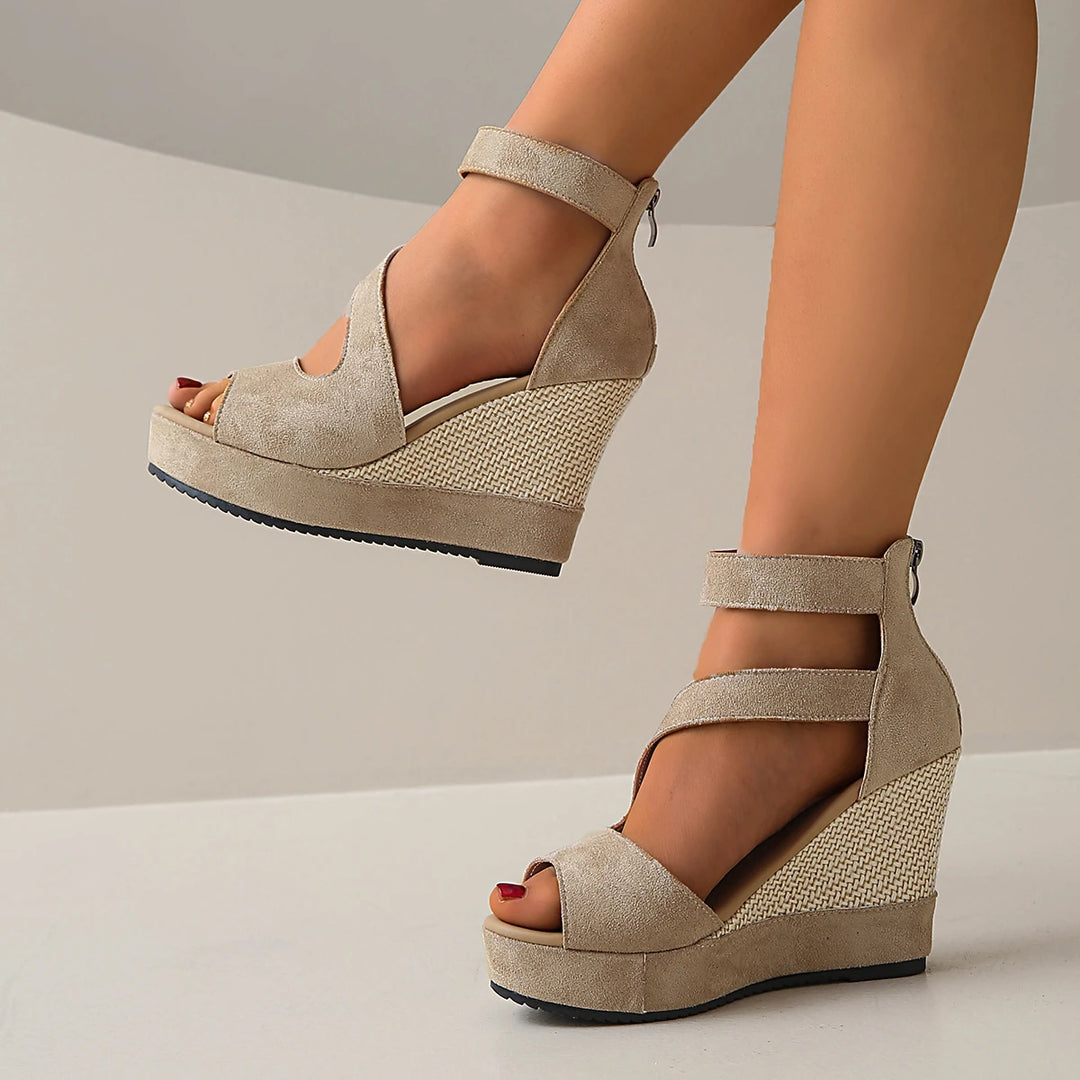 Andrea Orthopedic Wedge Sandals