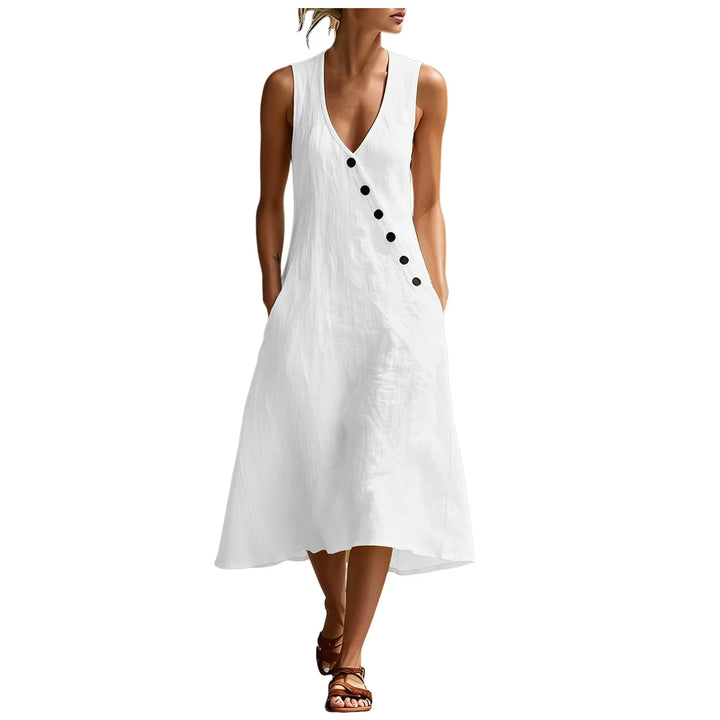 Liora Casual Boho Maxi Dress