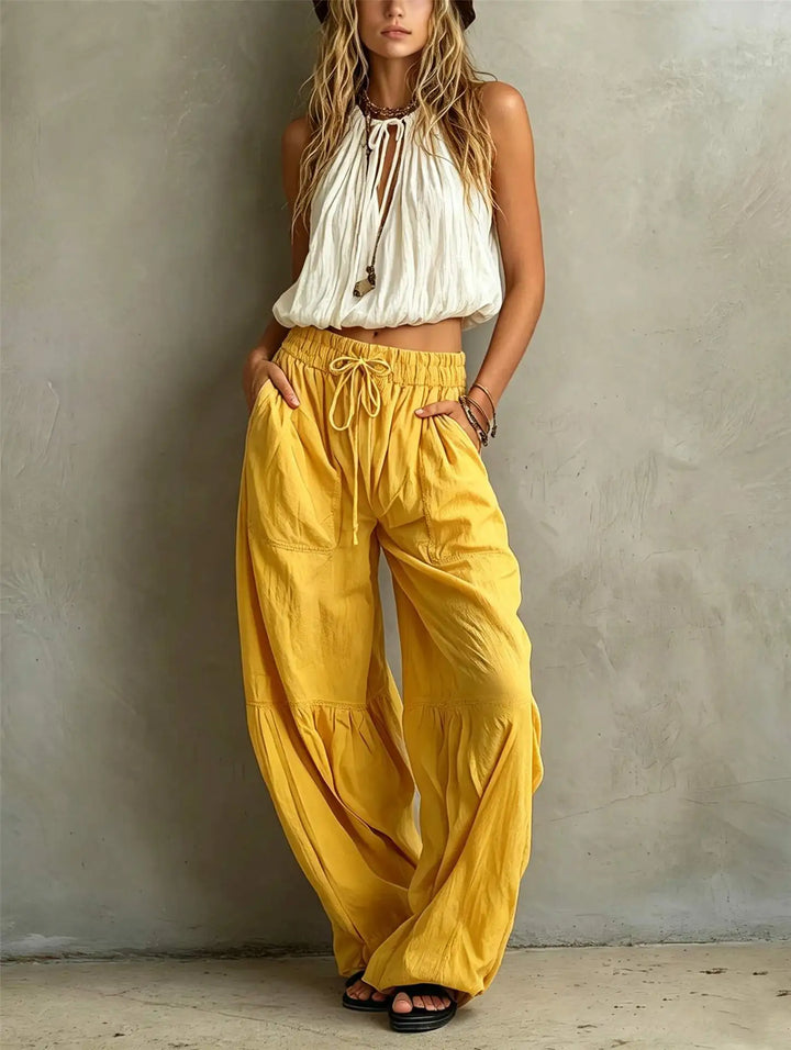 Elara Relaxed Wide-Leg Pants