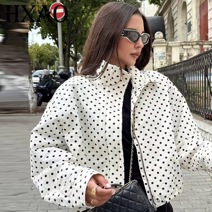 Marlena Cropped Bomber Jacket