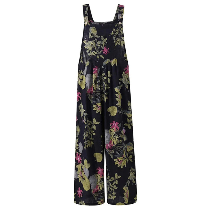 Caroline Floral Pocket Jumpsuit