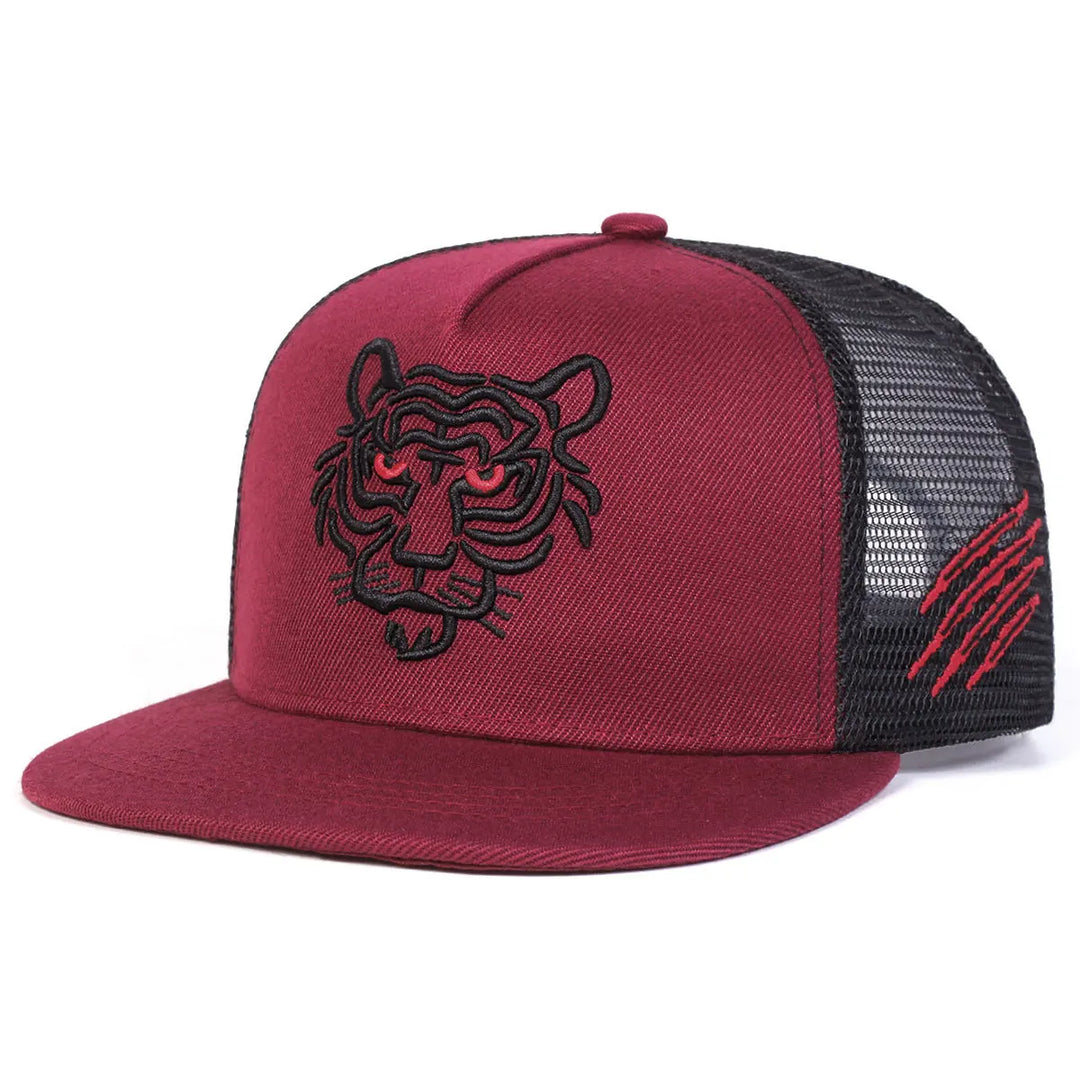 Maverick Embroidered Tiger Cap