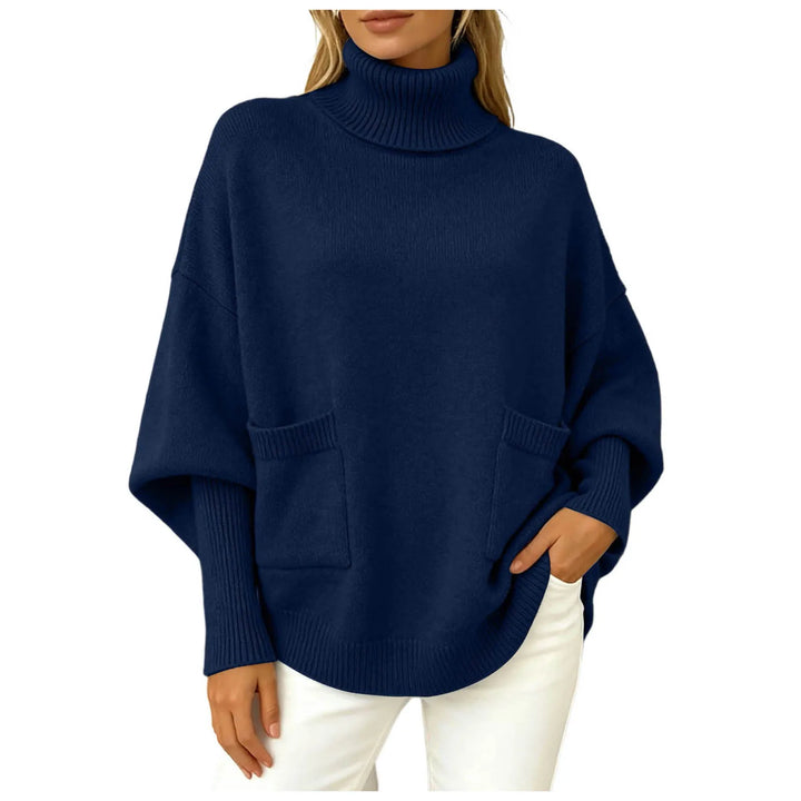 Sofia Batwing Turtleneck Sweater