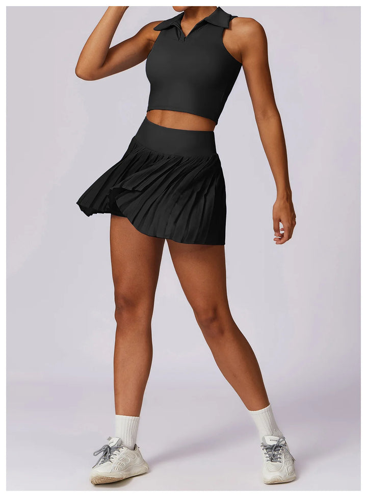 Sydney Pleated Tennis Skirt Set