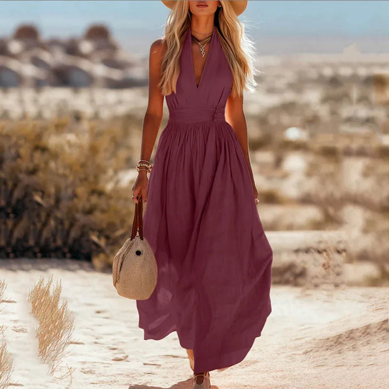 Brielle Flowing Summer Maxi Dress