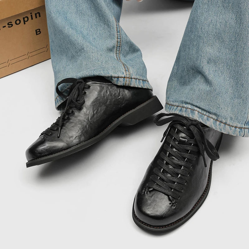 Marlon Leather Derby Shoes