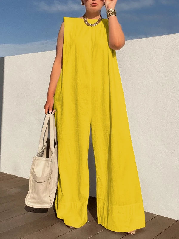 Eliana Relaxed Wide Leg Jumpsuit