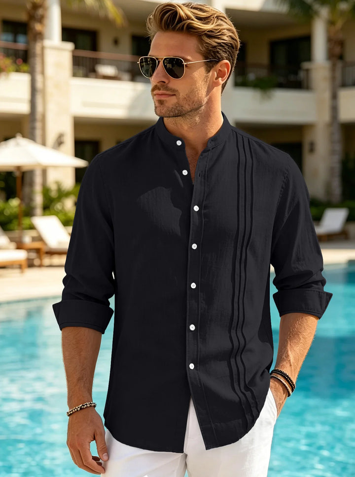 Weston Casual Stand Collar Shirt