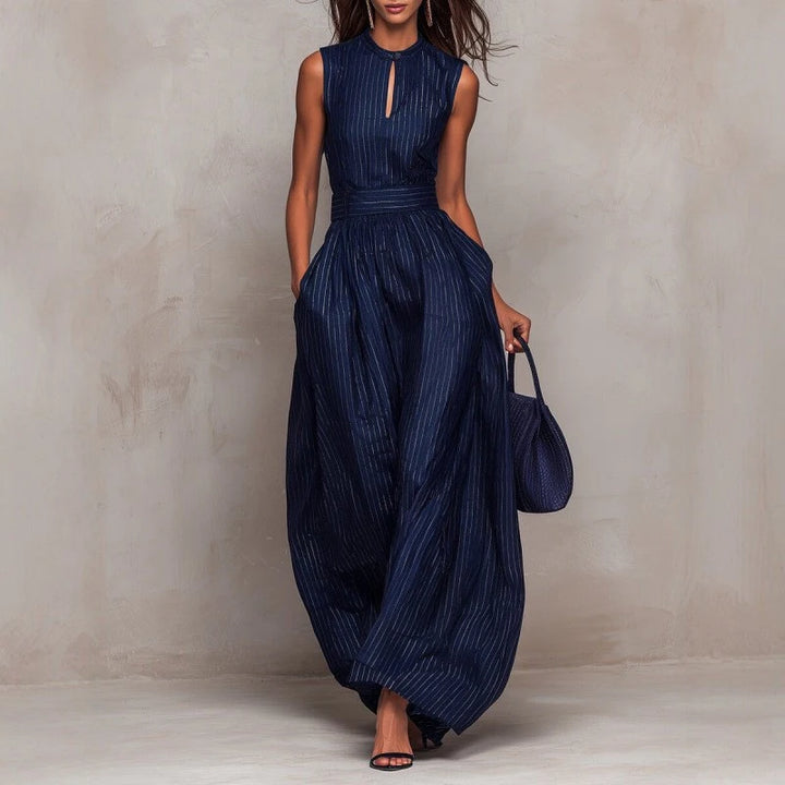 Savina Sleeveless Wide Leg Jumpsuit