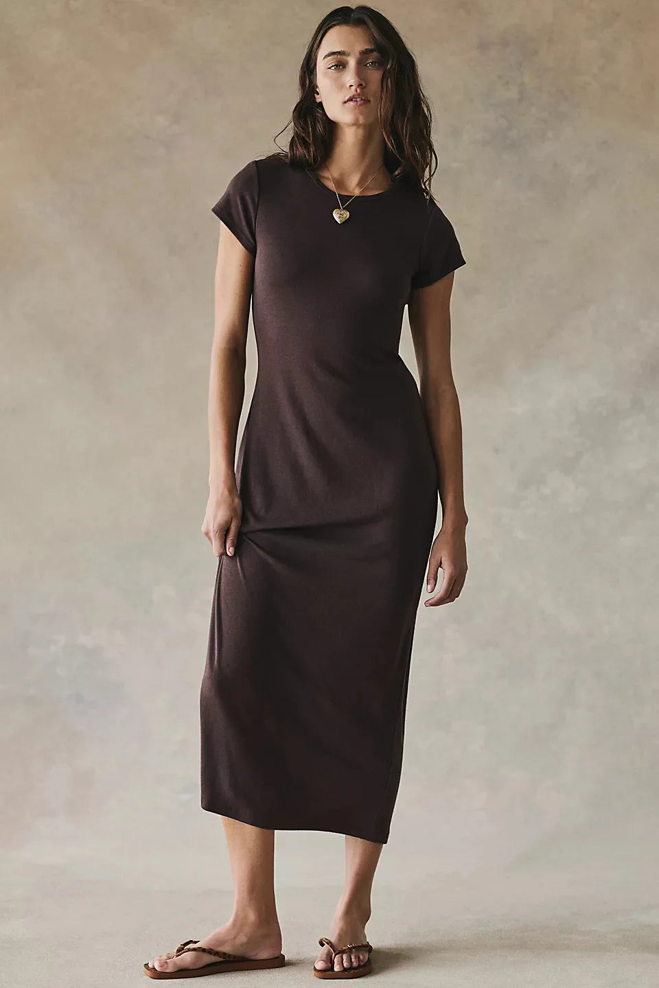 Ashley Elegant Relaxed Midi Dress
