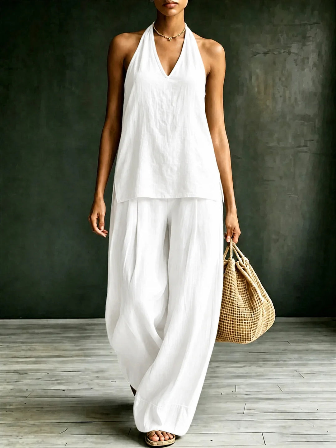 Cassidy Relaxed Wide Leg Jumpsuit
