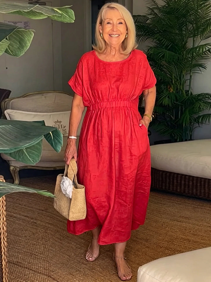 Peyton Casual Relaxed Midi Dress