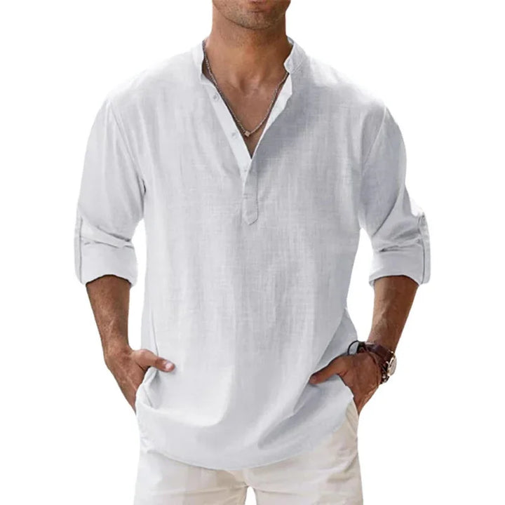 Hunter Long Sleeve Henley Shirt