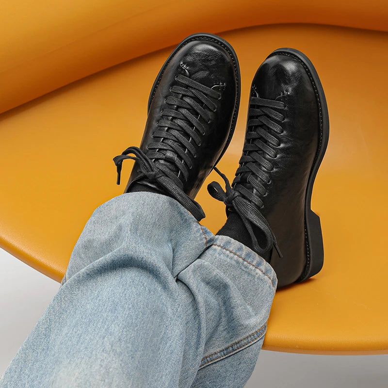 Marlon Leather Derby Shoes