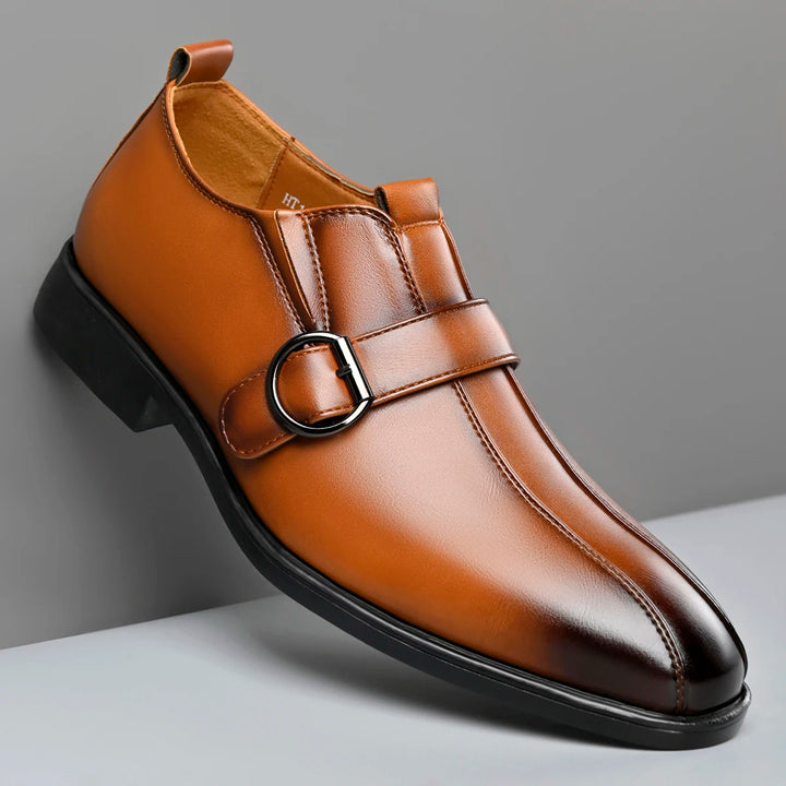 Bennett Pointed Toe Monk Shoes