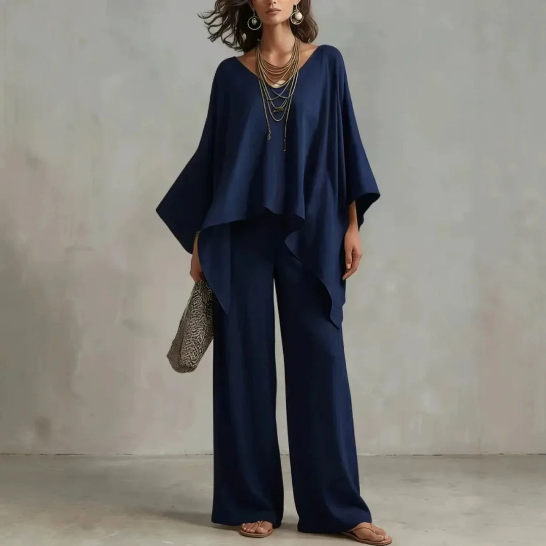 Brittany Relaxed Flowy Wide Leg Set
