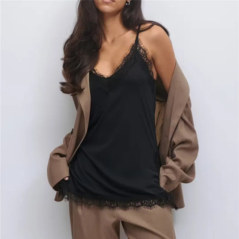Celeste Lace Trim Camisole