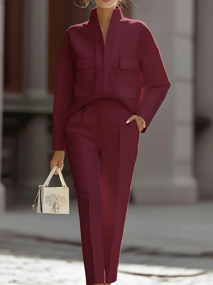 Jona Classic Tailored Two-Piece Set