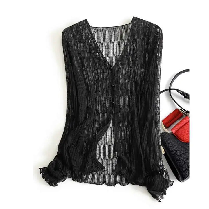 Maris Button Front Knit Cardigan