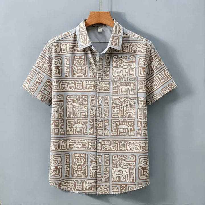 Jacob Tribal Print Shirt