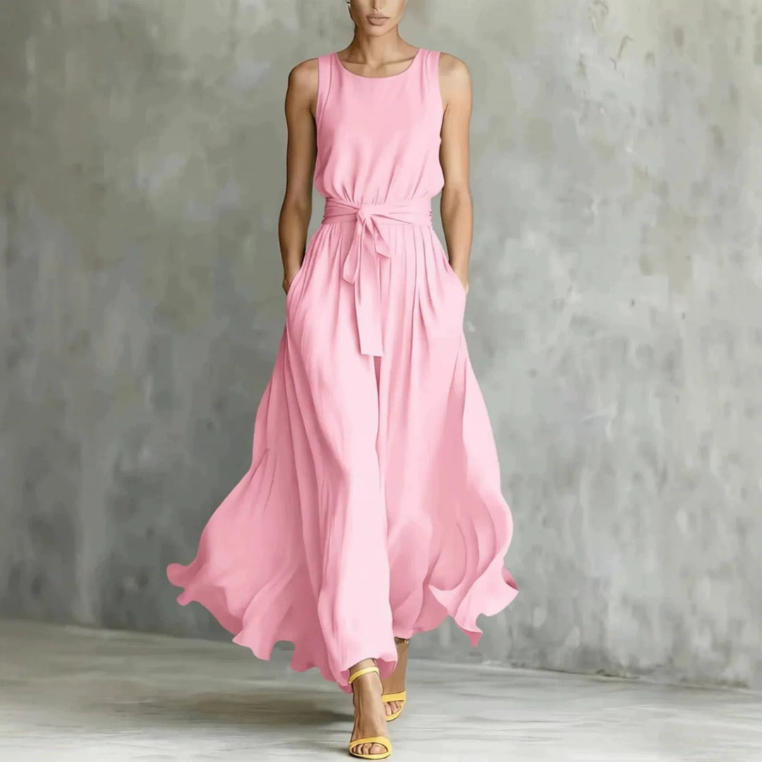 Milla Elegant Pocket Maxi Dress
