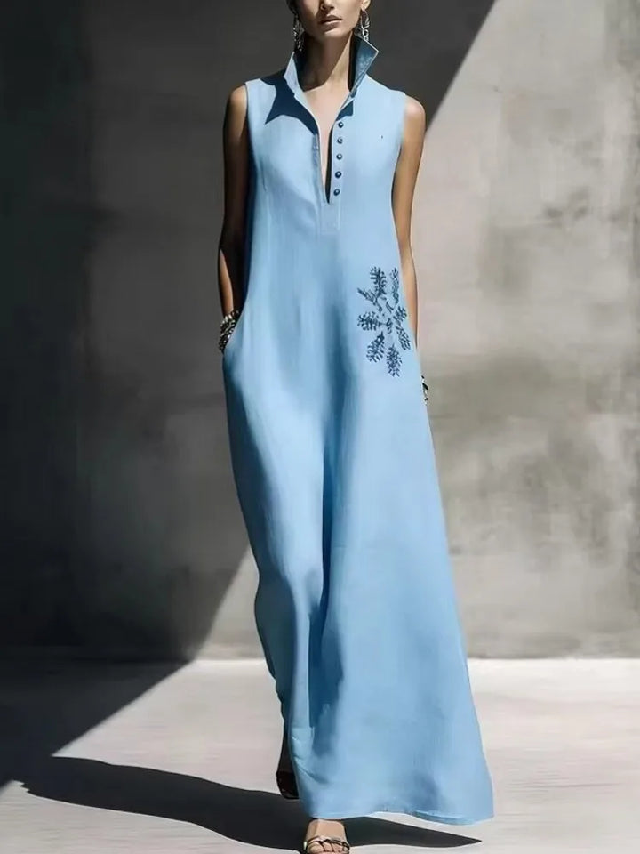 Celestine Embroidered Maxi Dress
