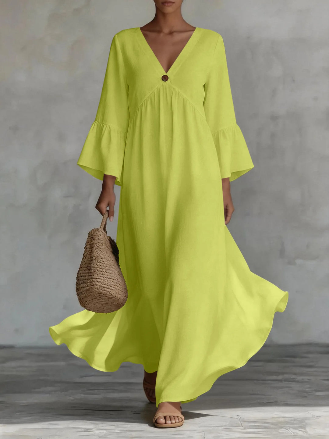 Elowen Casual Flowy Maxi Dress