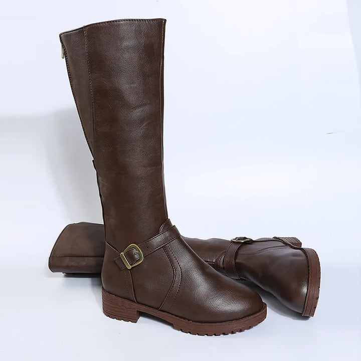 Elaine Side Zip Riding Boots