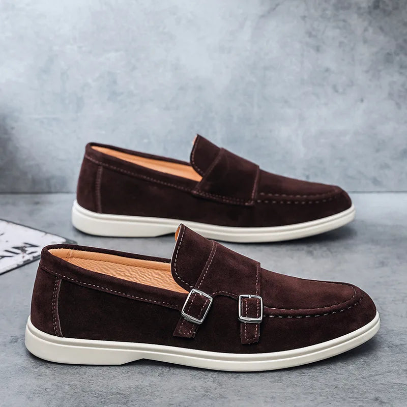 Callahan Orthopedic Double Buckle Loafers