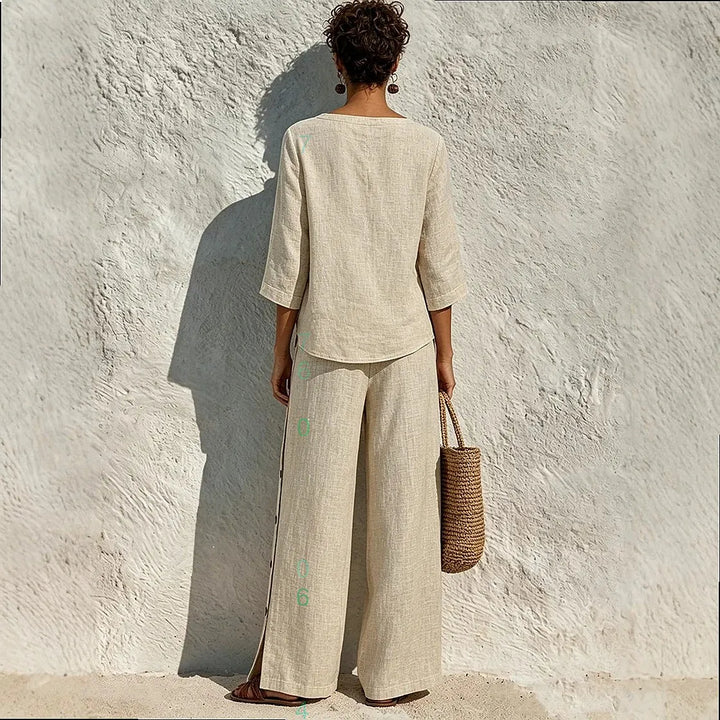Emmalee Casual Relaxed Two-Piece Set