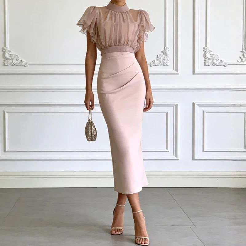 Lavinia Figure Flattering Midi Dress