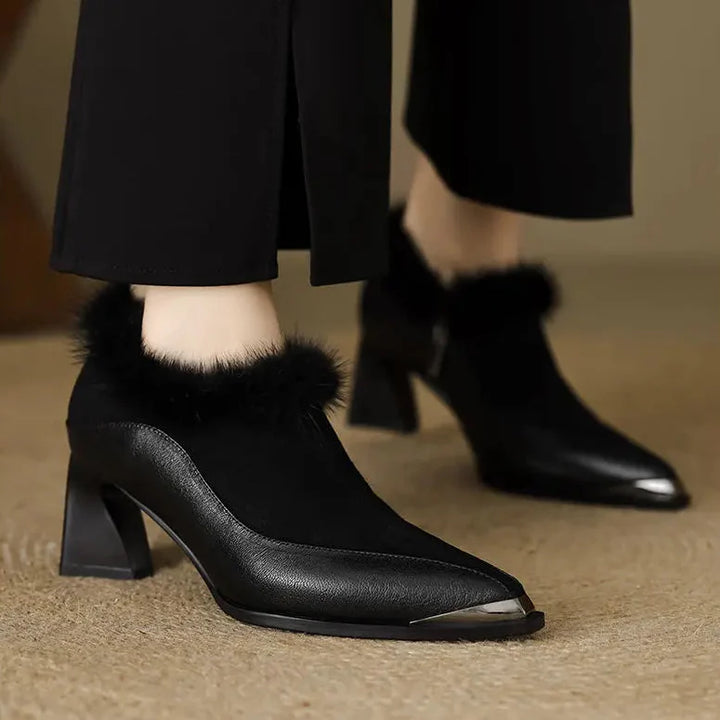 Faye Whisper Furry Boot