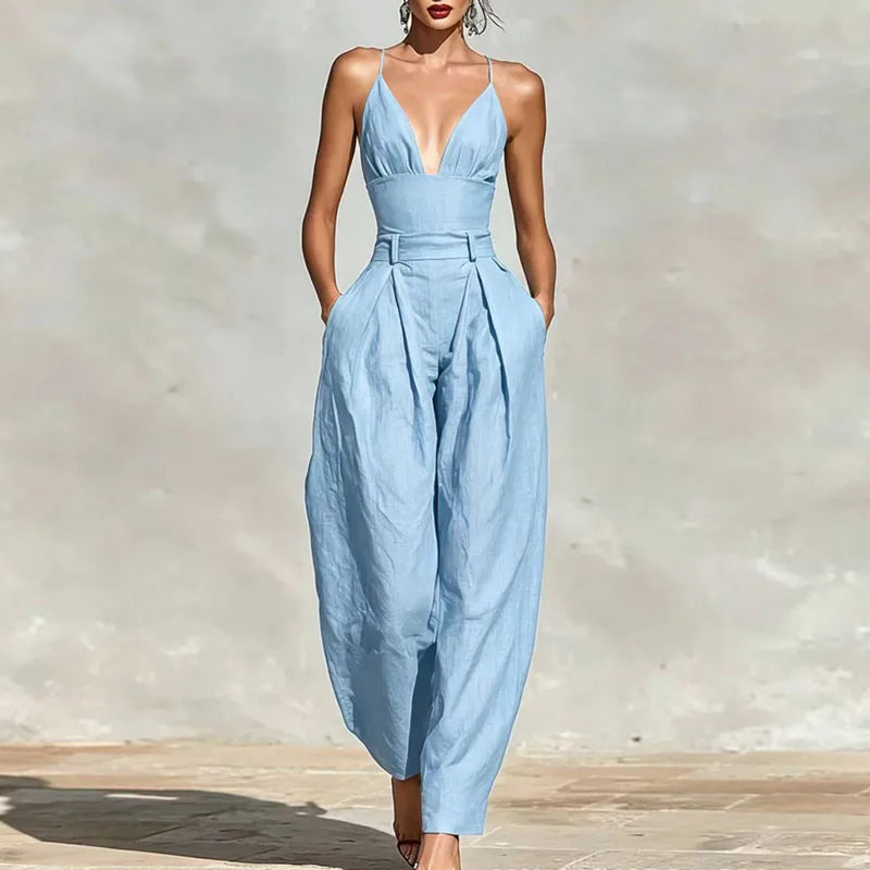 Elira Pocket Lounge Jumpsuit