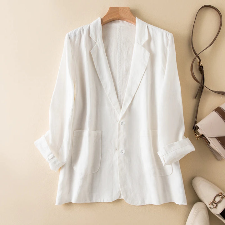 Sabrina Linen Summer Blazer