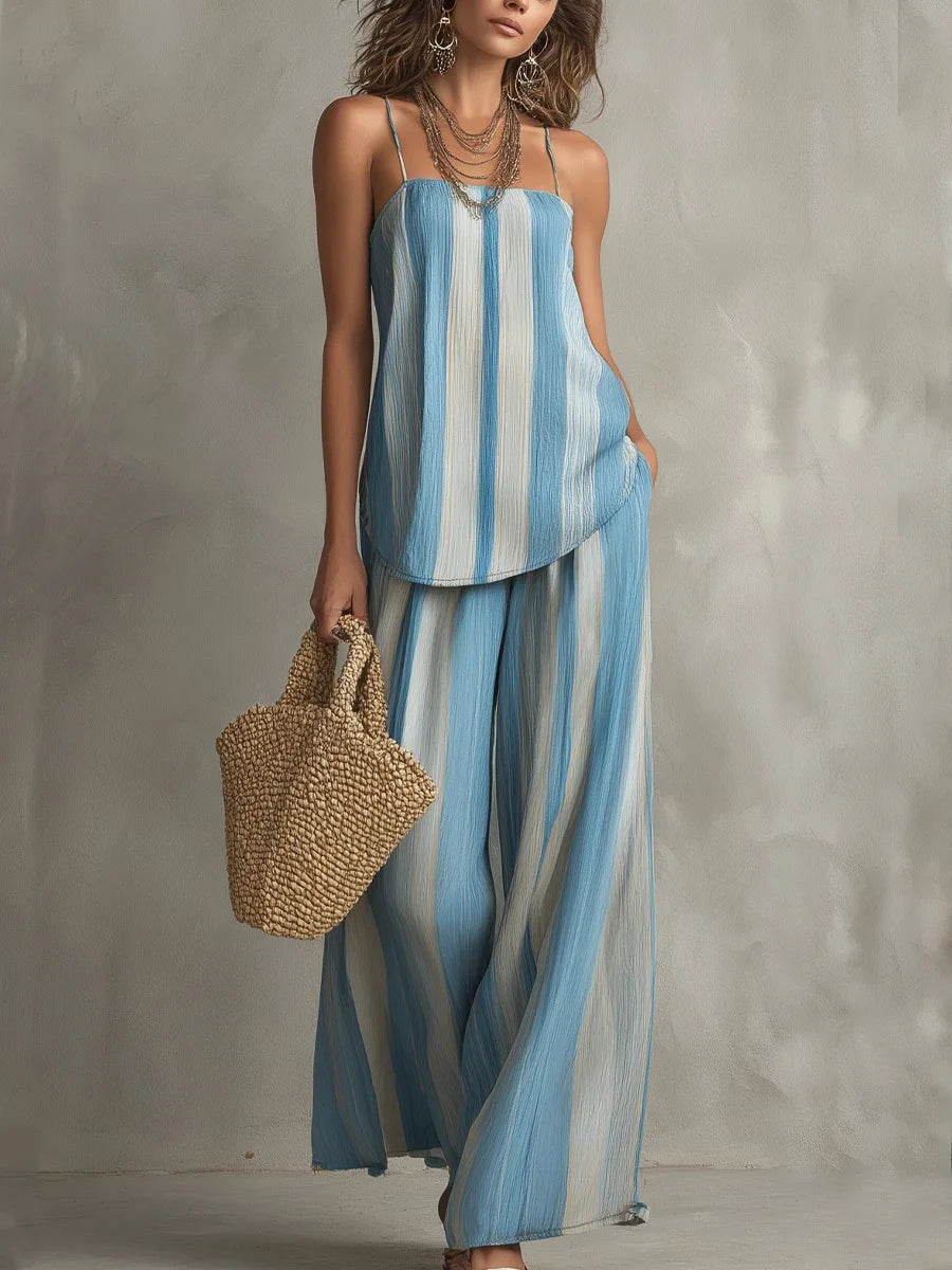 Marielle Striped Matching Set