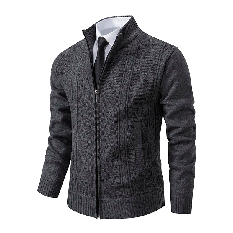 Grant Cable Knit Cardigan