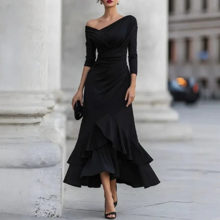 Adalyn Off Shoulder Mermaid Dress