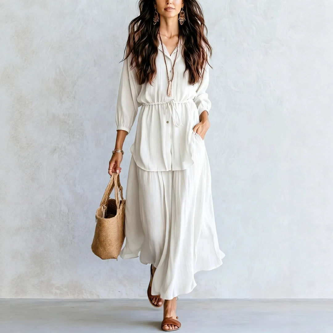 Amelie Relaxed Comfort Skirt Set