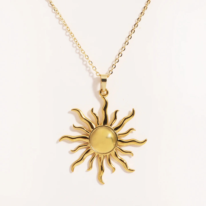 Aurora Spiral Sun Pendant