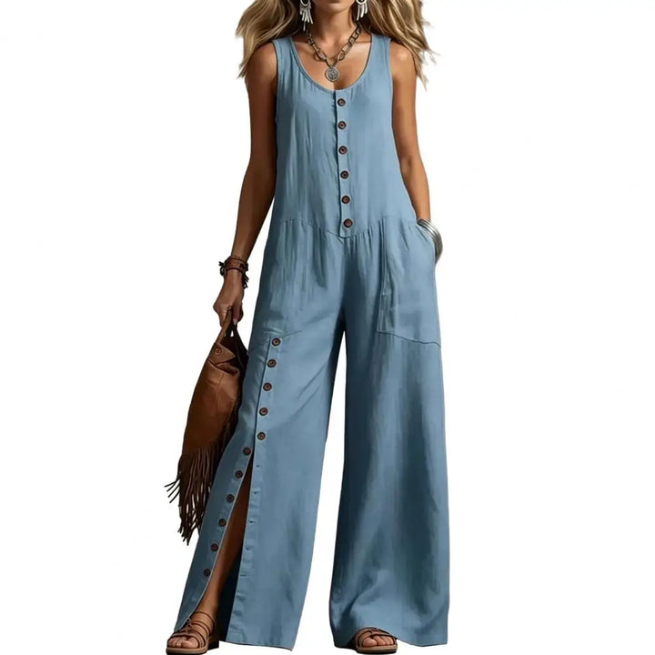 Harlow Relaxed Wide Leg Jumpsuit