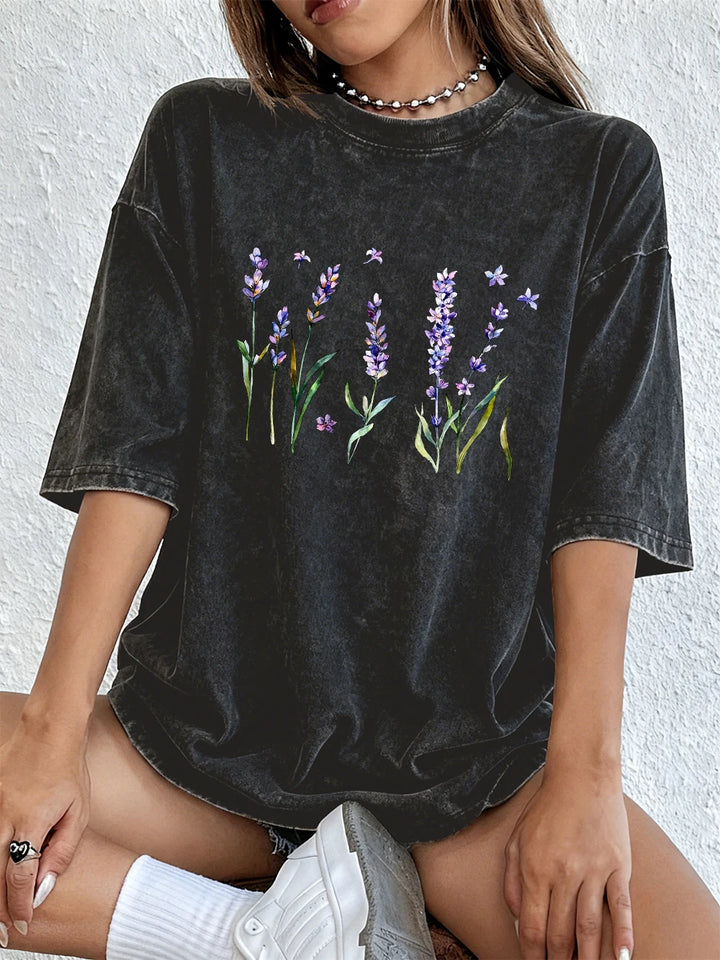 Delilah Oversized Floral Tee